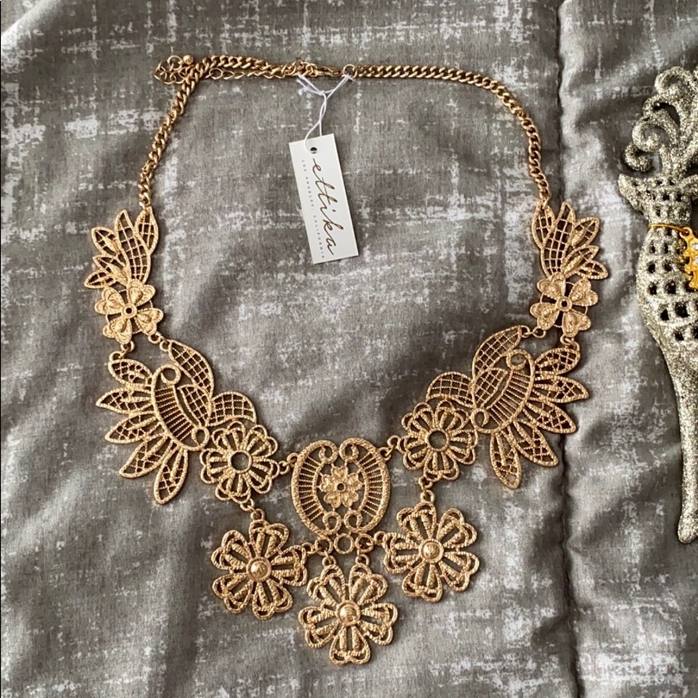 Ettika Gold Necklace New with Tag